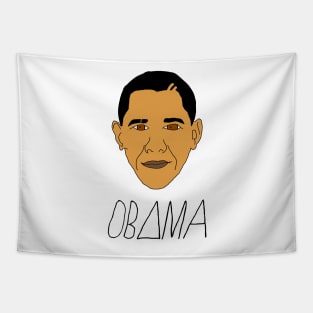 obama x earl Tapestry