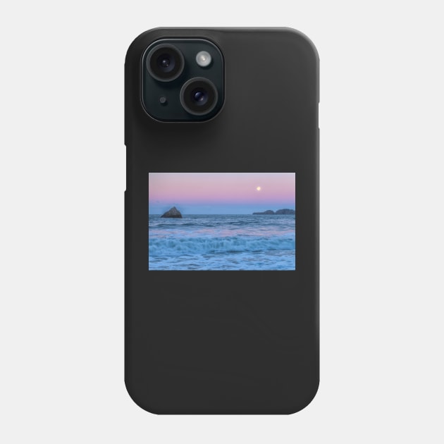 Moon Set Phone Case by jvnimages