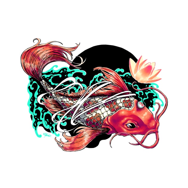 Third-Eye Koi by Indi Martin