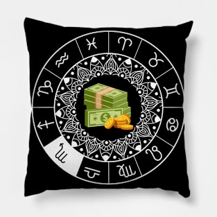 Money Horoscope - Money Investing Horoscope Believer Pillow