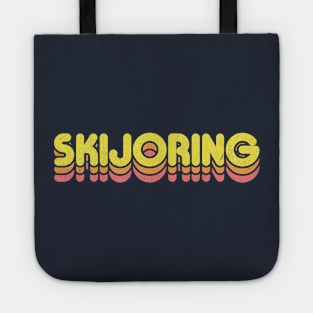 Retro Skijoring Tote