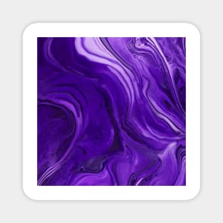 PURPLE LIQUID MARBLE DESIGN, IPHONE CASE, MUGS, AND MORE Magnet