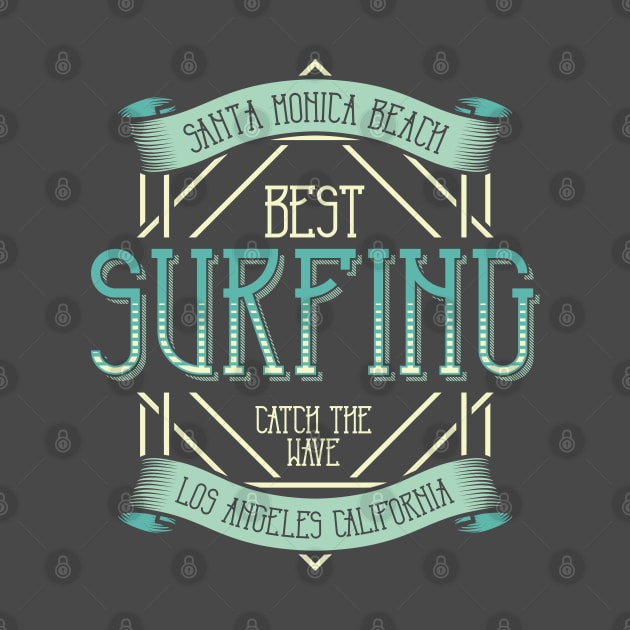 Santa Monica Beach Surfing lifestyle way road beacher by SpaceWiz95