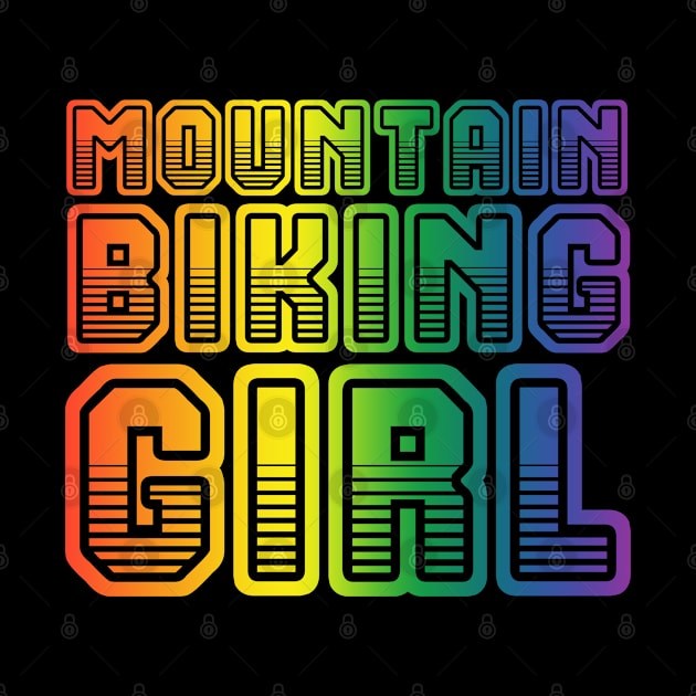 Mountain biking . Perfect present for mother dad friend him or her by SerenityByAlex