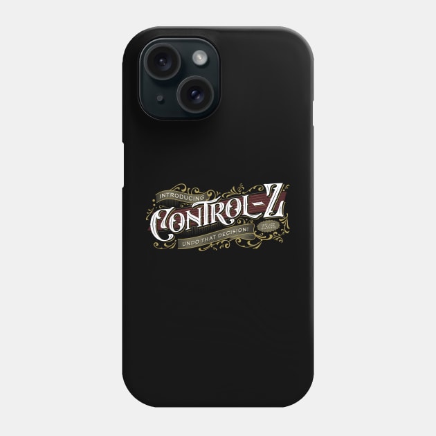 Introducing Control-Z Phone Case by ACraigL