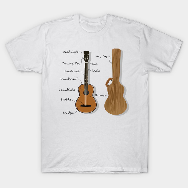 funny ukulele t shirts