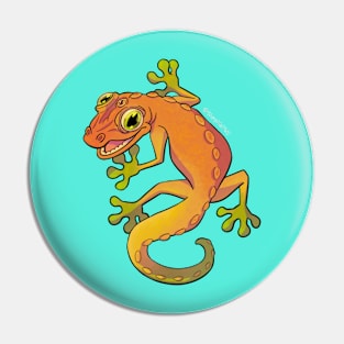 Three Eyed Gecko Pin