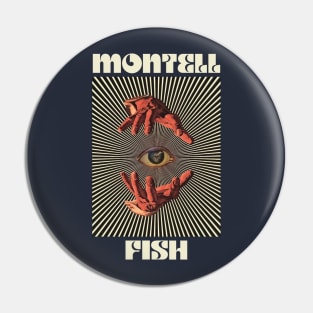 Hand Eyes Montel Fish Pin