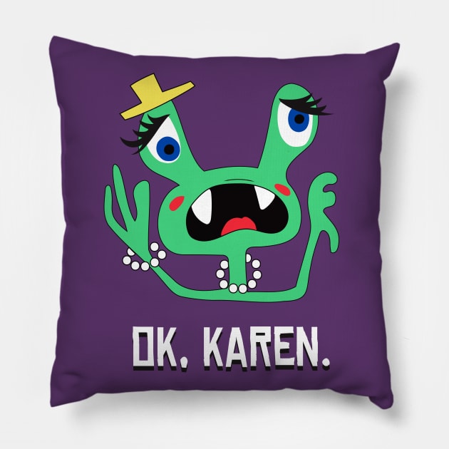 Ok, Karen. Pillow by zellsbells