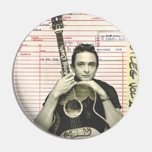 Johnny Cash Bootleg Pin