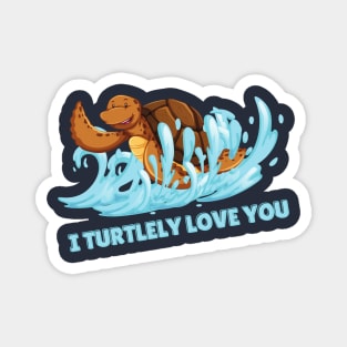 I turtle love you Magnet