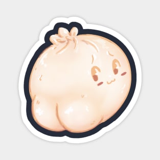 Butt-Naked Dumpling Magnet