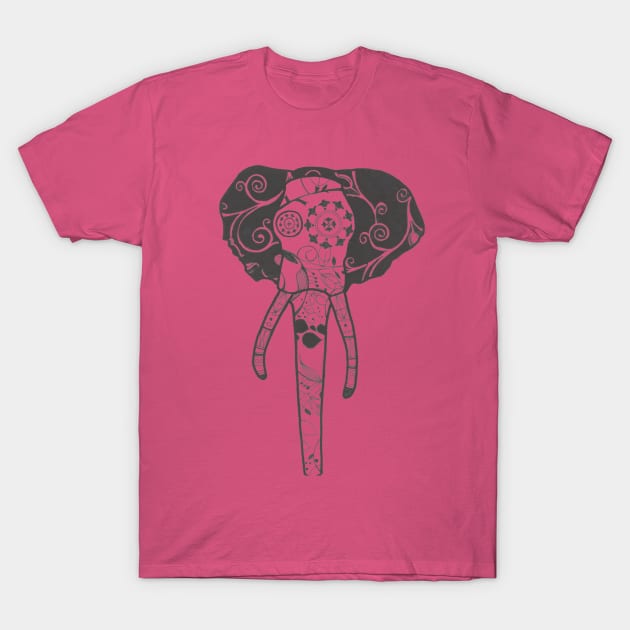 ShopZoo Elephant Sugar Skull Tee SML