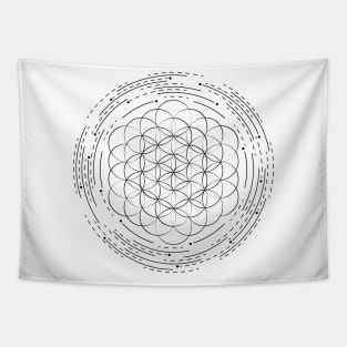 Flower Of Life Tapestry