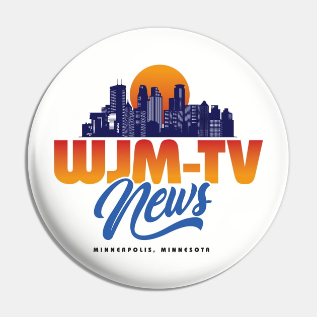 WJM-TV Minneapolis Pin by MindsparkCreative