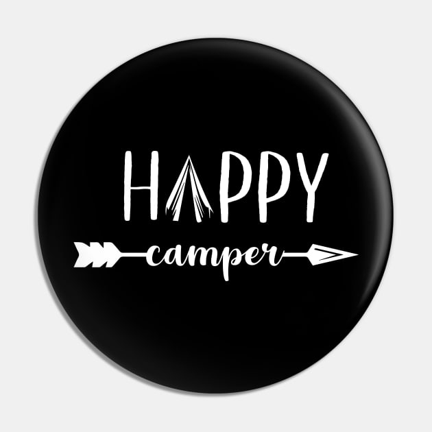 Happy Camper Pin by sunima