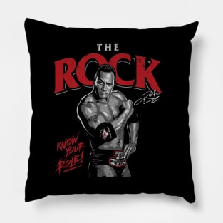 The Rock Know Your Role Pillow