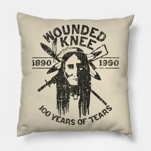 Wounded Knee 1890 - 1990 Pillow