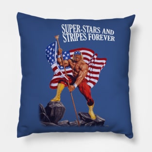 Super Stars and Stripes Forever Pillow