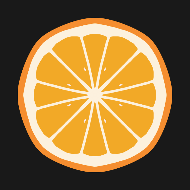 Tangerine slice by MaguiMagui