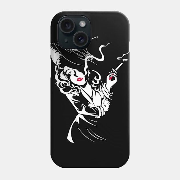 Beware of the Witch's Charm Phone Case by origamihoshi