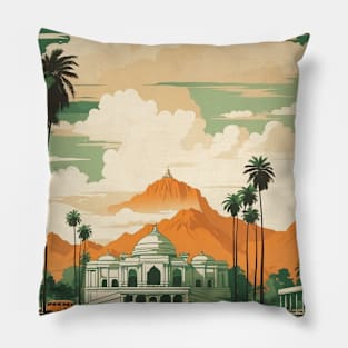 Coimbatore India Vintage Tourism Travel Pillow