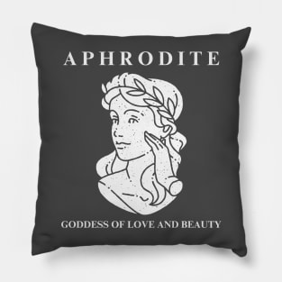 Aphrodite: Goddess Of Love And Beauty Pillow