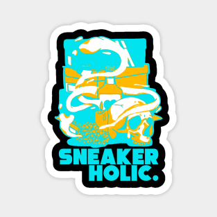 Sneaker Holics Aqua Retro Magnet