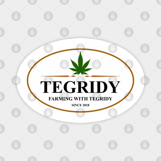 tegridy Magnet by Amberstore