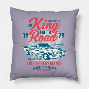 King Of The Road Pillow