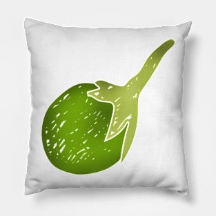 egg plant artwork Pillow