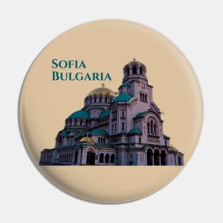 Sofia Bulgaria: Alexander Nevsky Cathedral Pin