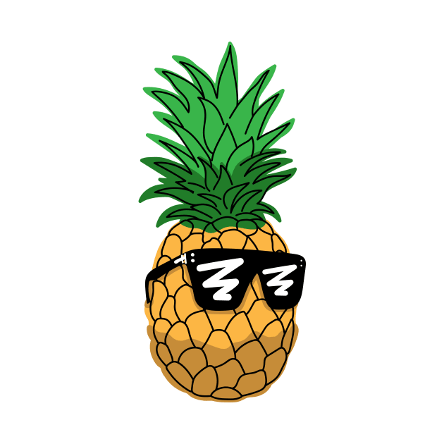 Cool Dude Pineapple by Starquake