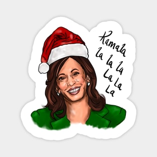 A Kamala Christmas Magnet