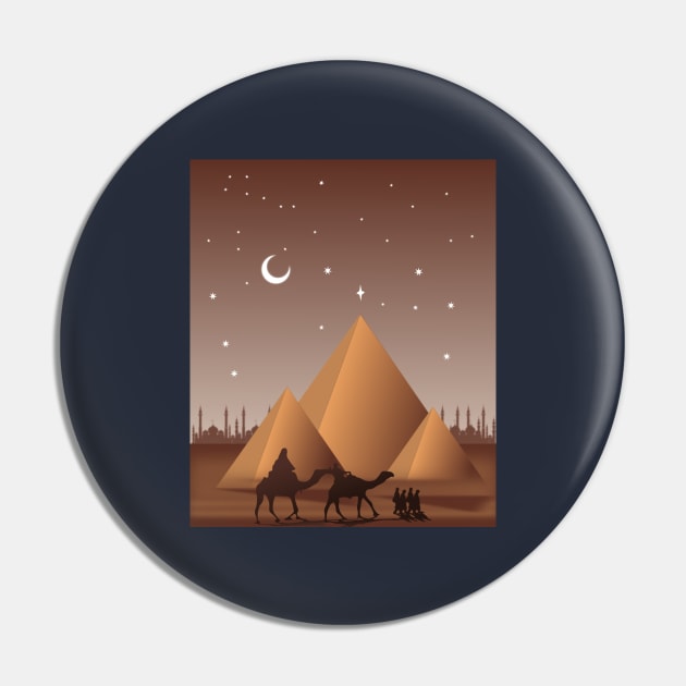 GIZA Pin by Tees4Chill