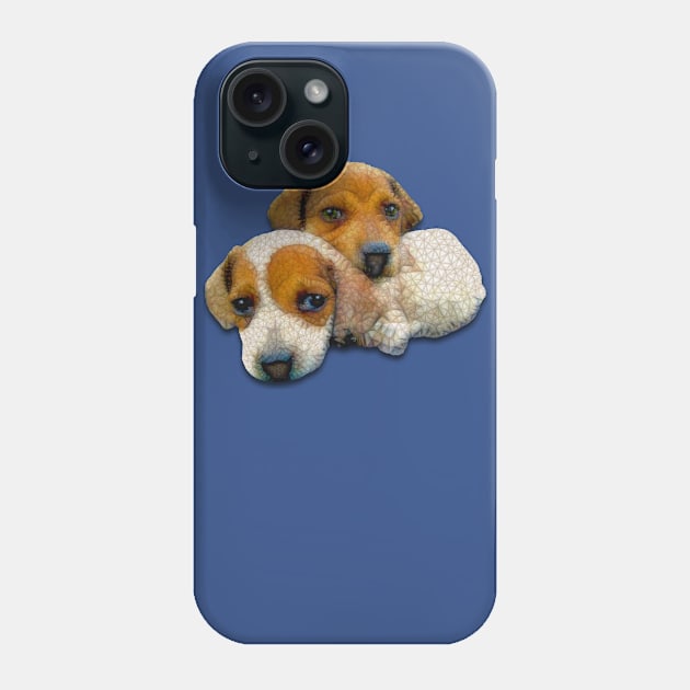 puppy love Phone Case by Ancello