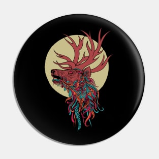 Deer Ornate Pin