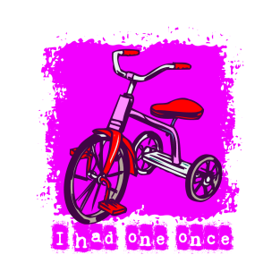 Child bike, girl tricycle, T-Shirt
