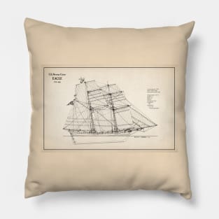 United States Revenue Cutter Eagle - SD Pillow