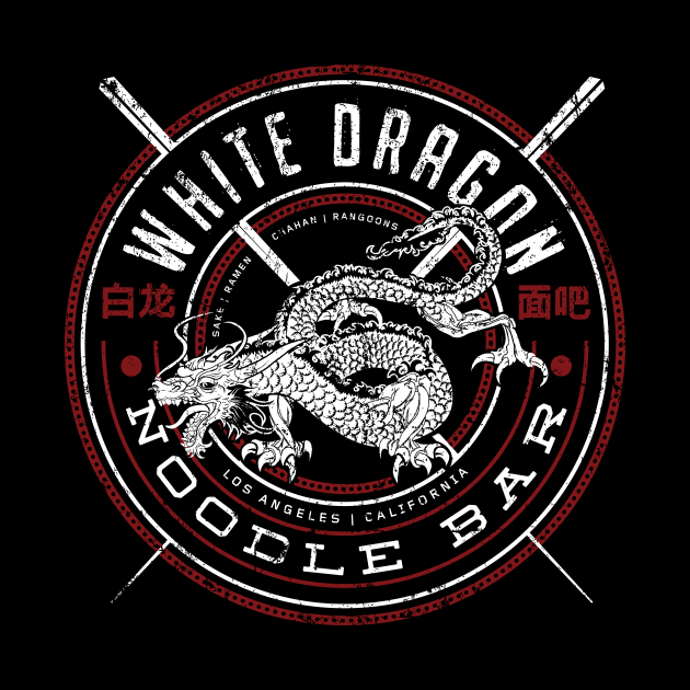 White Dragon Noodle Bar by MindsparkCreative