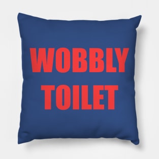 Wobbly Toilet iCarly Penny Tee Pillow