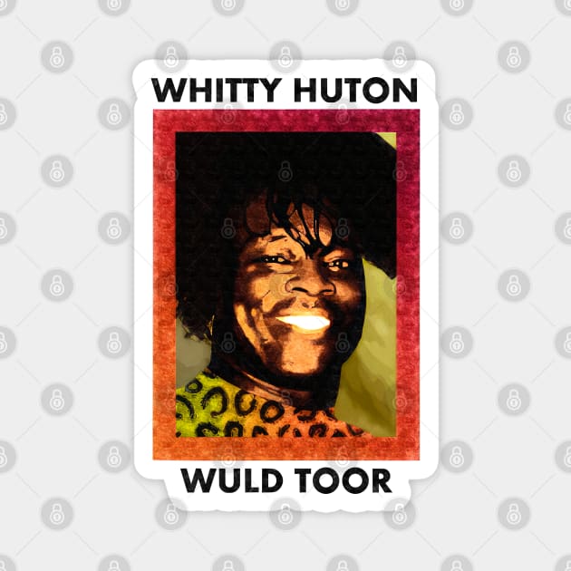 Whitty Hutton Wuld Toor - Vintage Magnet by mech4zone