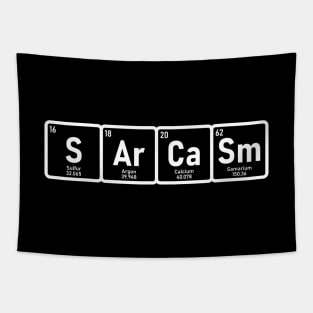 Sarcasm Chemistry Periodic Table Funny Science Tapestry