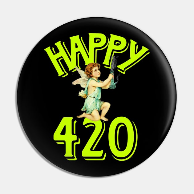 Happy 420 Pin by Trendsdk