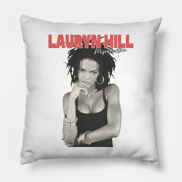 Ms Lauryn Hill Pillow by gwpxstore