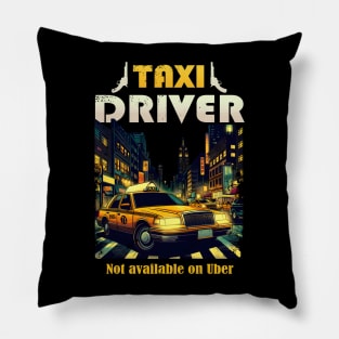 Taxi Driver Pillow