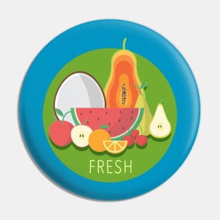 Fresh Fruit Pin