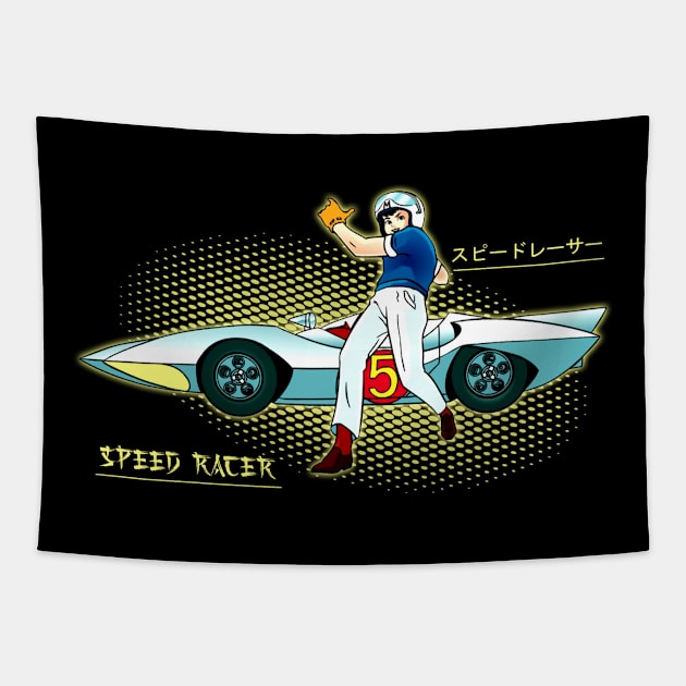 speed racer Tapestry by donatkotak