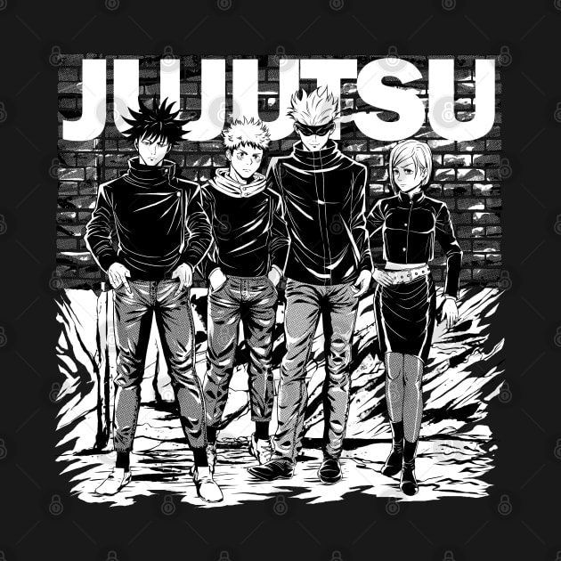 The Punks of Jujutsu (Version 1) by manoystee