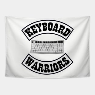 Keyboard warriors Tapestry